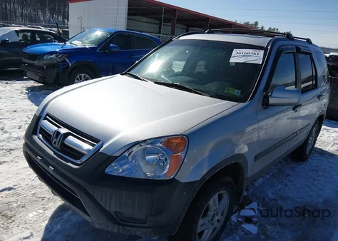 2004 Honda Cr-V Ex из США, поврежденный, VIN SHSRD78824U258826